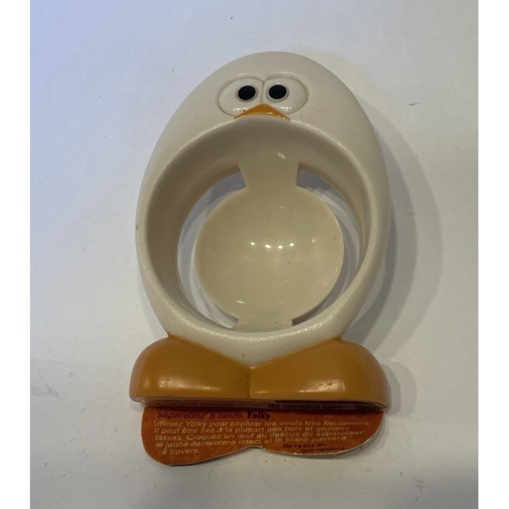 Vintage  Egg Yolk Separator Plastic New With Sticker Still On